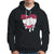 Valentine's Day Hoodie Dead Inside Melting Heart Goth - Wonder Print Shop