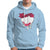 Valentine's Day Hoodie Dead Inside Melting Heart Goth - Wonder Print Shop