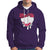 Valentine's Day Hoodie Dead Inside Melting Heart Goth - Wonder Print Shop