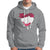 Valentine's Day Hoodie Dead Inside Melting Heart Goth - Wonder Print Shop