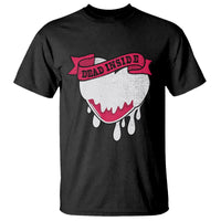 Valentine's Day T Shirt Dead Inside Melting Heart Goth - Wonder Print Shop