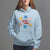 You Are Loved Worthy Enough Candy Heart Valentine's Day Hoodie - Wonder Print Shop