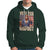 Vote For Bigfoot President Election Funny Sasquatch USA Flag Hoodie - Wonder Print Shop