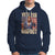 Vote For Bigfoot President Election Funny Sasquatch USA Flag Hoodie - Wonder Print Shop
