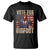 Vote For Bigfoot President Election Funny Sasquatch USA Flag T Shirt - Wonder Print Shop
