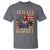 Vote For Bigfoot President Election Funny Sasquatch USA Flag T Shirt - Wonder Print Shop