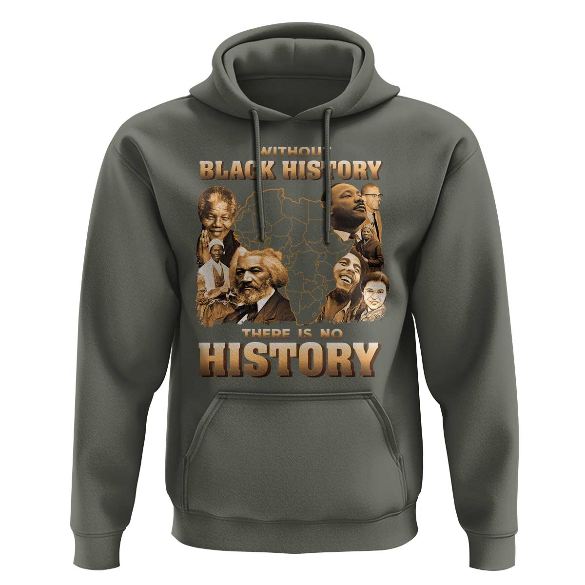 African Pride Hoodie Without Black History There Is No History