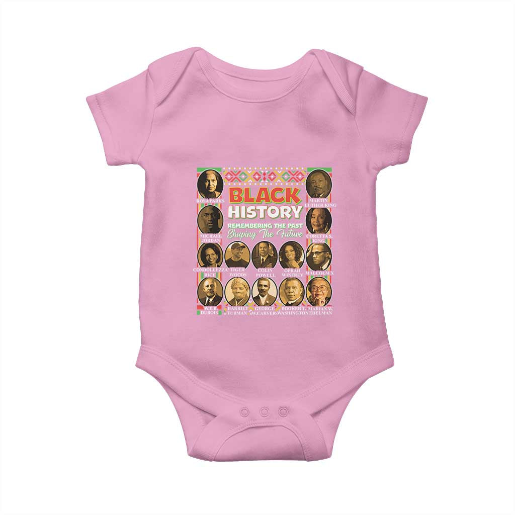 Black History Baby Onesie Remembering The Past Shaping The Future