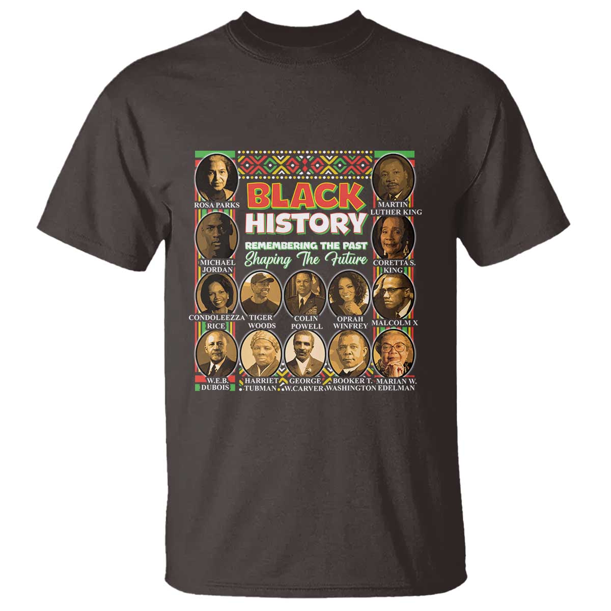 Black History T Shirt Remembering The Past Shaping The Future