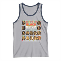 Black History Tank Top Remembering The Past Shaping The Future