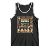 Black History Tank Top Remembering The Past Shaping The Future