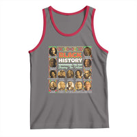 Black History Tank Top Remembering The Past Shaping The Future