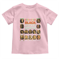 Black History Toddler T Shirt Remembering The Past Shaping The Future