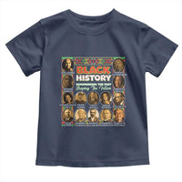Black History Toddler T Shirt Remembering The Past Shaping The Future