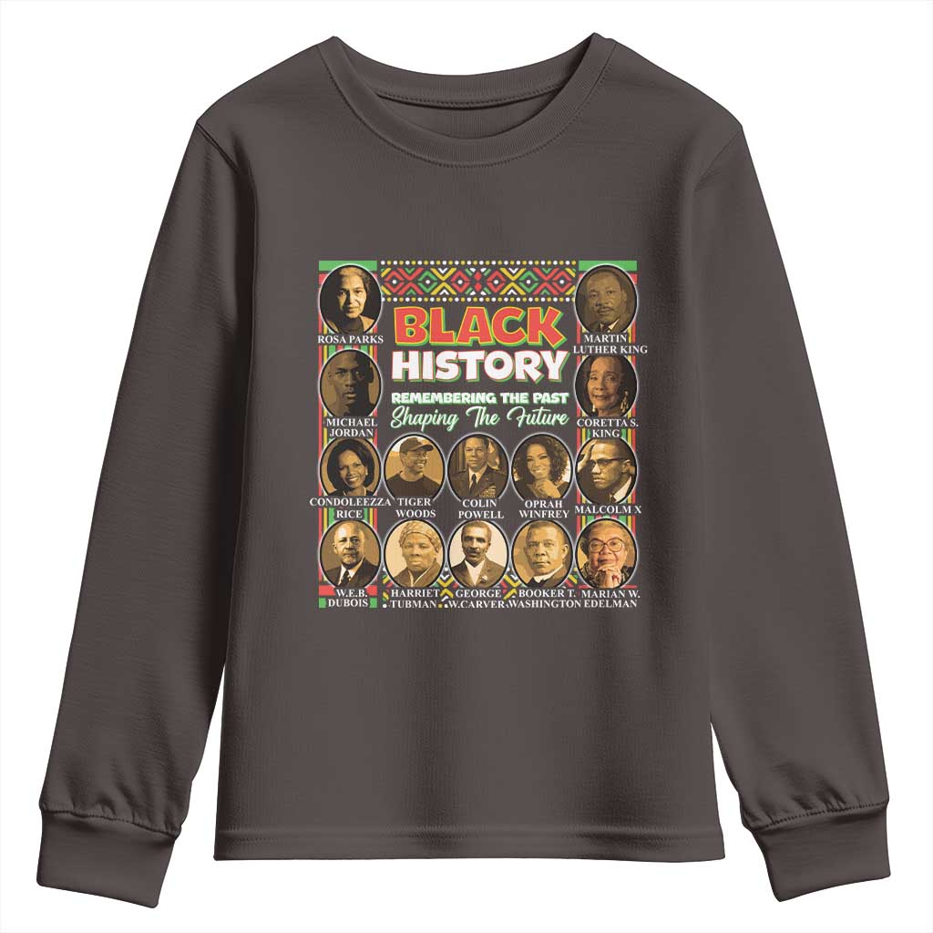 Black History Youth Sweatshirt Remembering The Past Shaping The Future