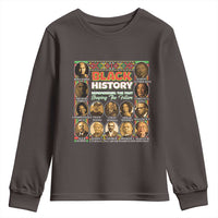 Black History Youth Sweatshirt Remembering The Past Shaping The Future