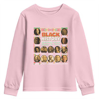 Black History Youth Sweatshirt Remembering The Past Shaping The Future