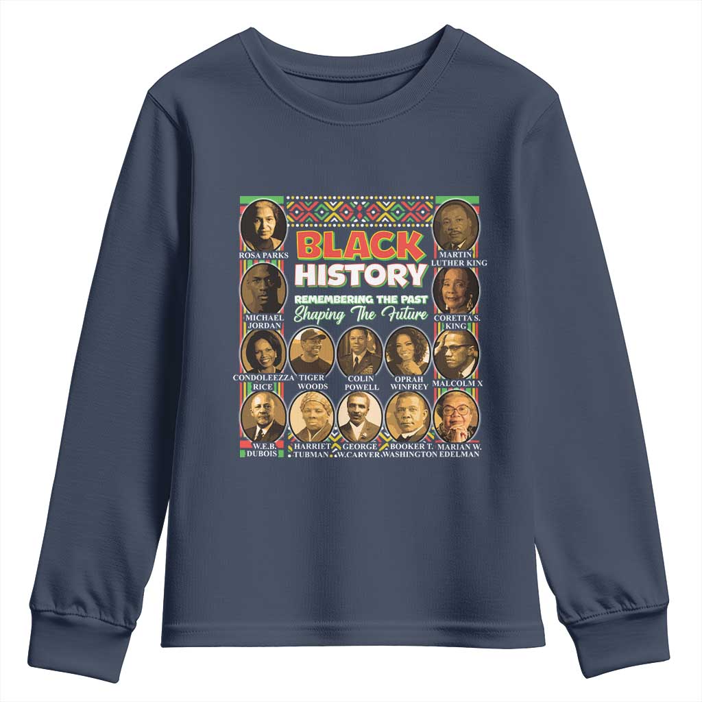 Black History Youth Sweatshirt Remembering The Past Shaping The Future