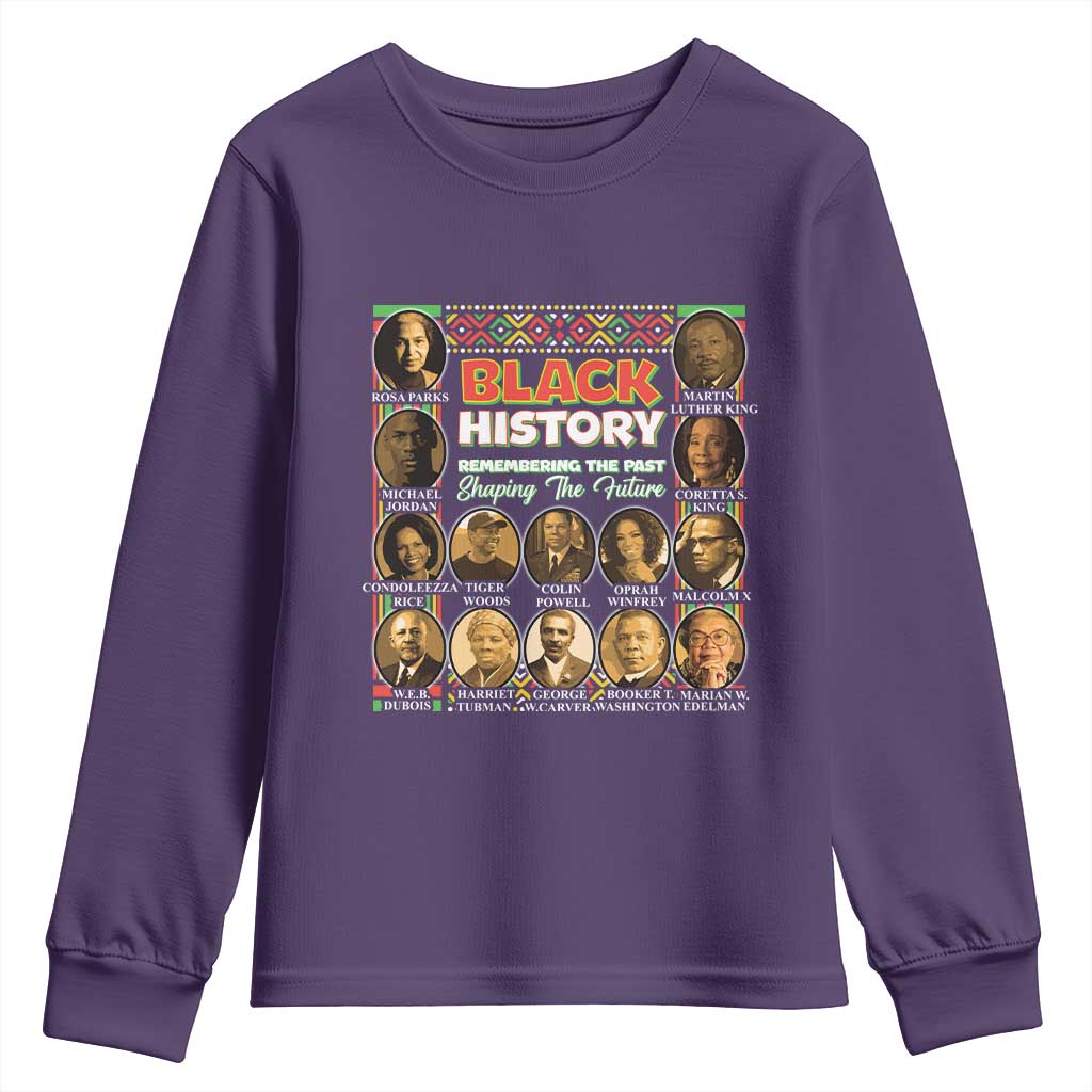 Black History Youth Sweatshirt Remembering The Past Shaping The Future