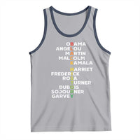 Black History Leaders Tank Top Obama Martin Malcolm Harriet