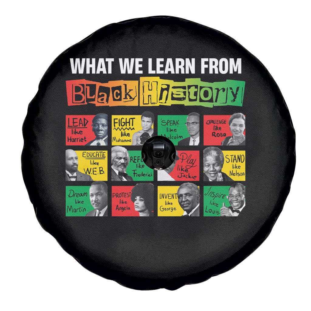 What We Learn From Black History Spare Tire Cover