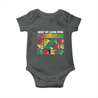 What We Learn From Black History Baby Onesie