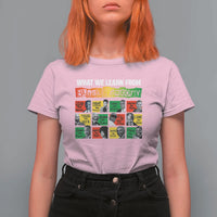 What We Learn From Black History T Shirt For Women