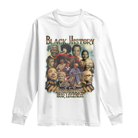 Black History Long Sleeve Shirt Remembering Our Legends Martin Malcolm Harriet Rosa Frederick