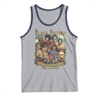 Black History Tank Top Remembering Our Legends Martin Malcolm Harriet Rosa Frederick