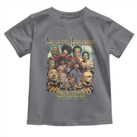 Black History Toddler T Shirt Remembering Our Legends Martin Malcolm Harriet Rosa Frederick