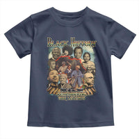 Black History Toddler T Shirt Remembering Our Legends Martin Malcolm Harriet Rosa Frederick