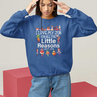 Lunch Lady Sweatshirt I Love My Job For All The Little Reasons - Wonder Print Shop