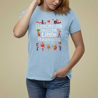 Lunch Lady T Shirt For Women I Love My Job For All The Little Reasons - Wonder Print Shop