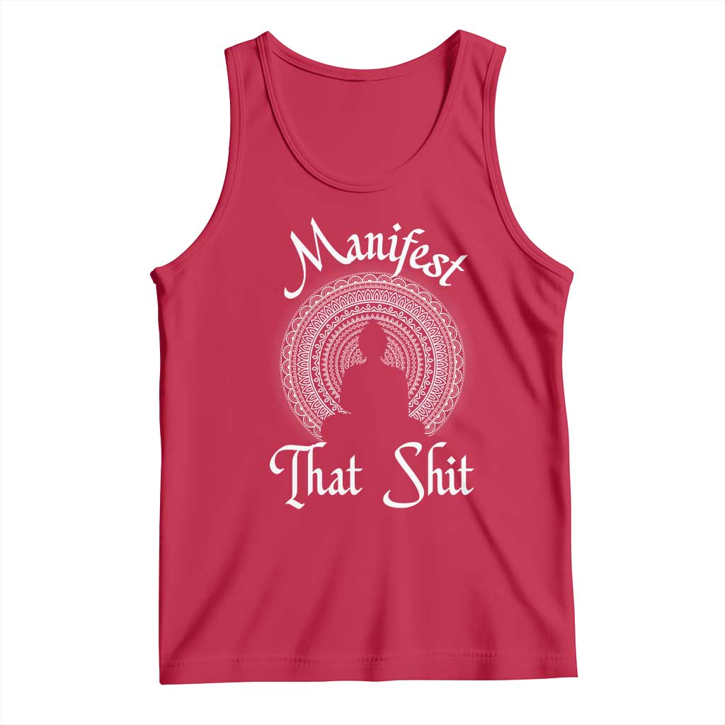 Law Of Attraction Tank Top Manifest That Shit