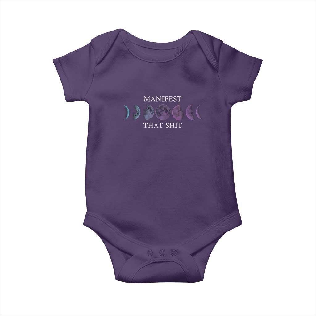 Manifest That Shit Baby Onesie Law Of Attraction Manifesting