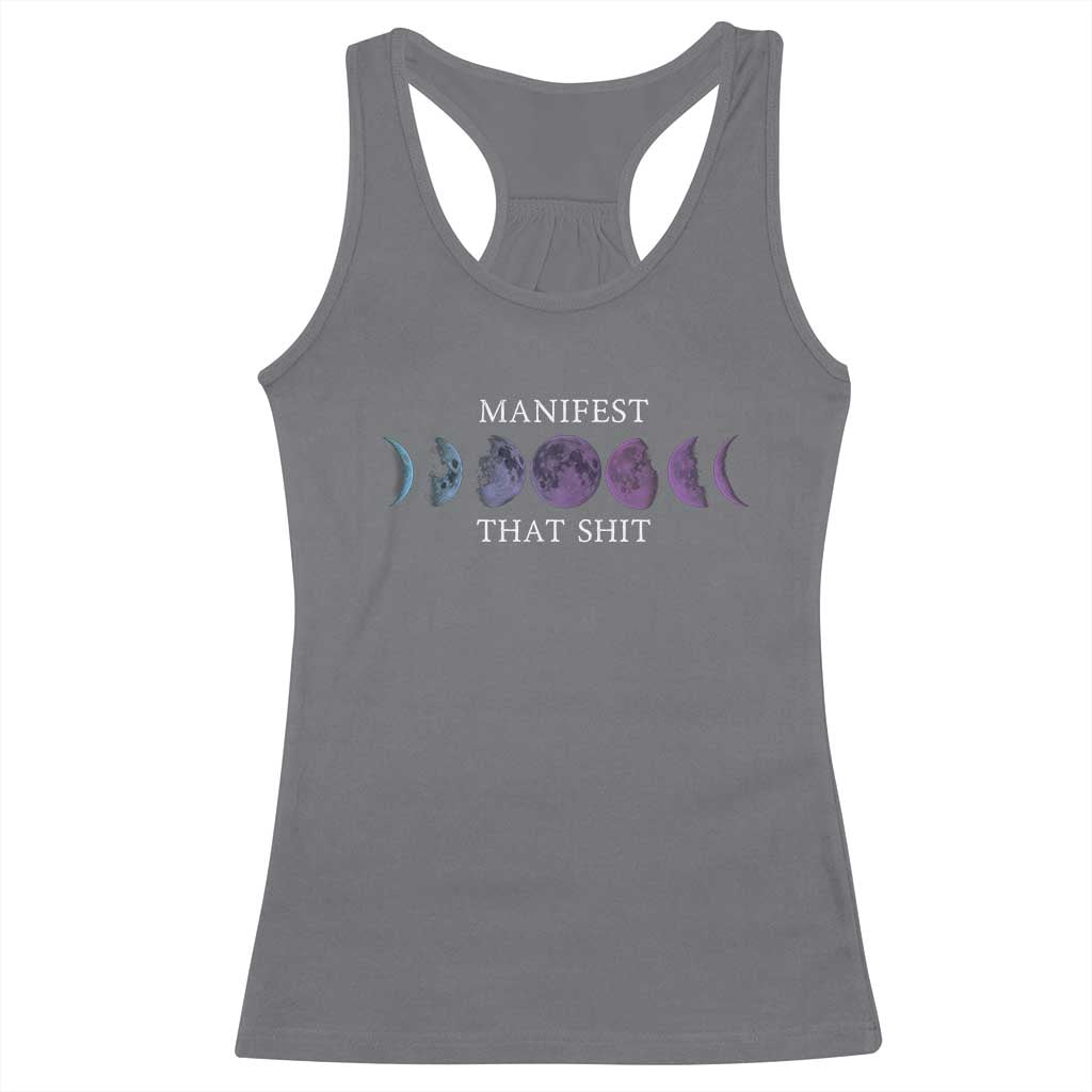 Manifest That Shit Racerback Tank Top Law Of Attraction Manifesting