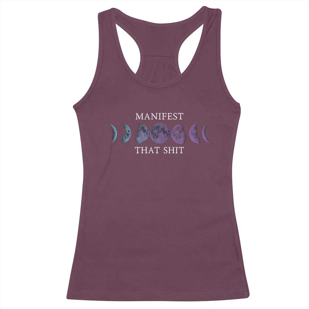 Manifest That Shit Racerback Tank Top Law Of Attraction Manifesting