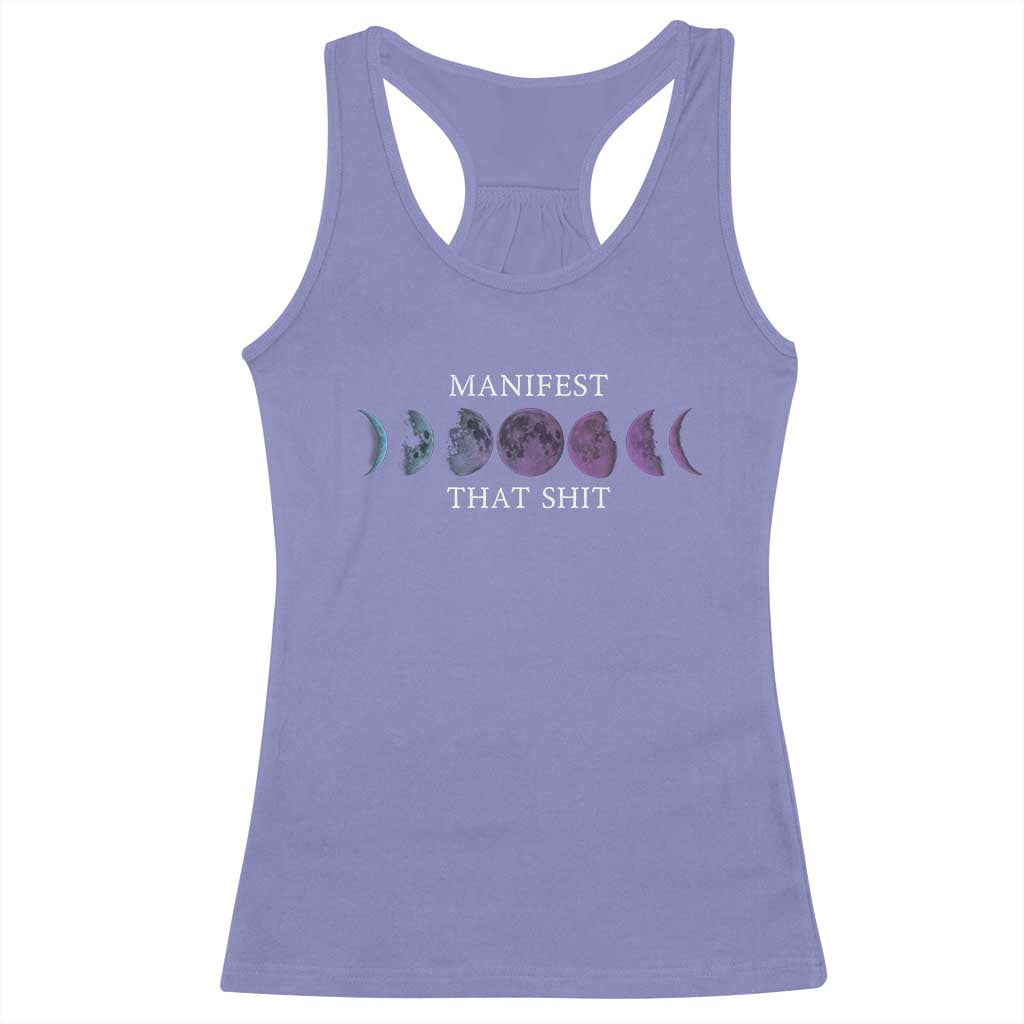Manifest That Shit Racerback Tank Top Law Of Attraction Manifesting