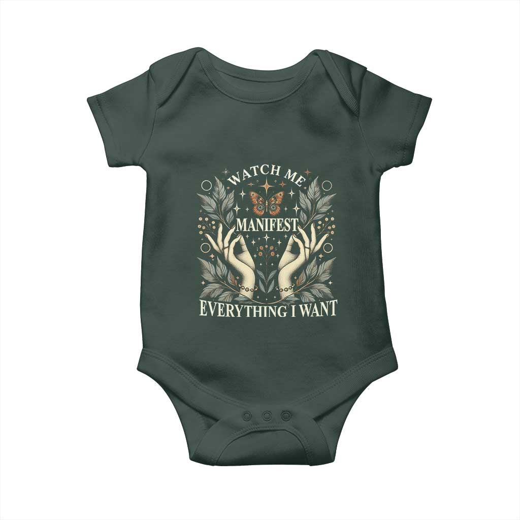 Watch Me Manifest Baby Onesie Manifesting Manifestation Everything I Want
