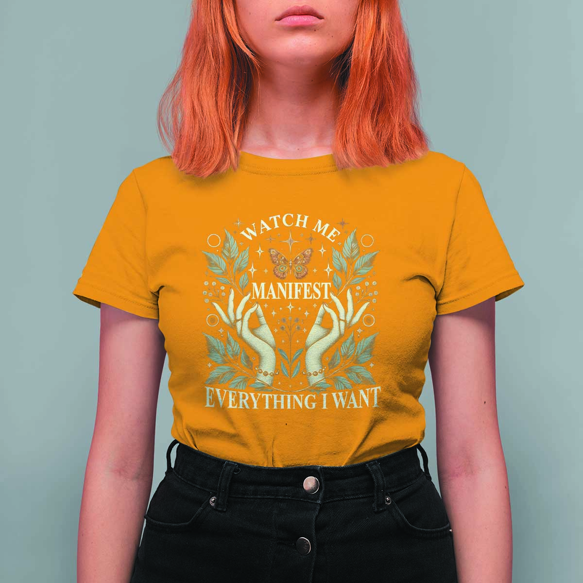 Watch Me Manifest T Shirt For Women Manifesting Manifestation Everything I Want