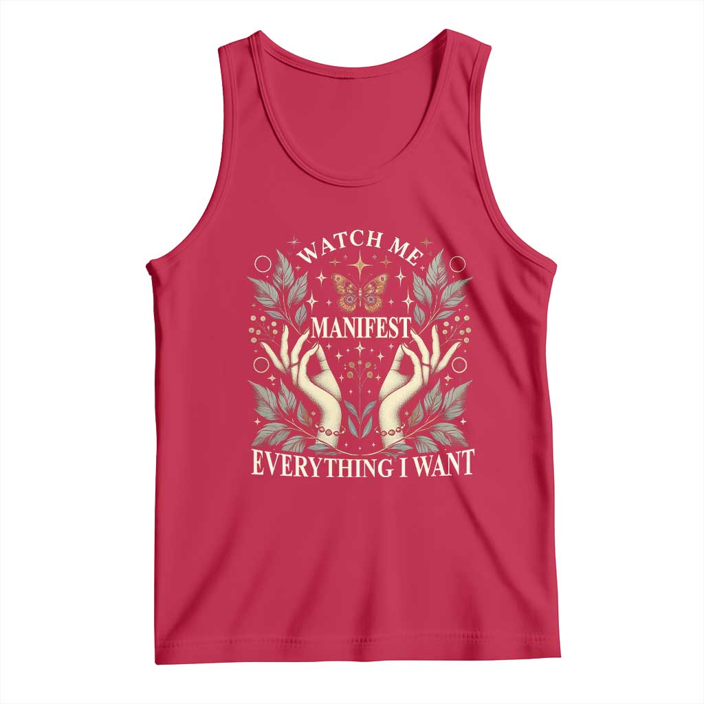 Watch Me Manifest Tank Top Manifesting Manifestation Everything I Want