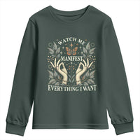Watch Me Manifest Youth Sweatshirt Manifesting Manifestation Everything I Want