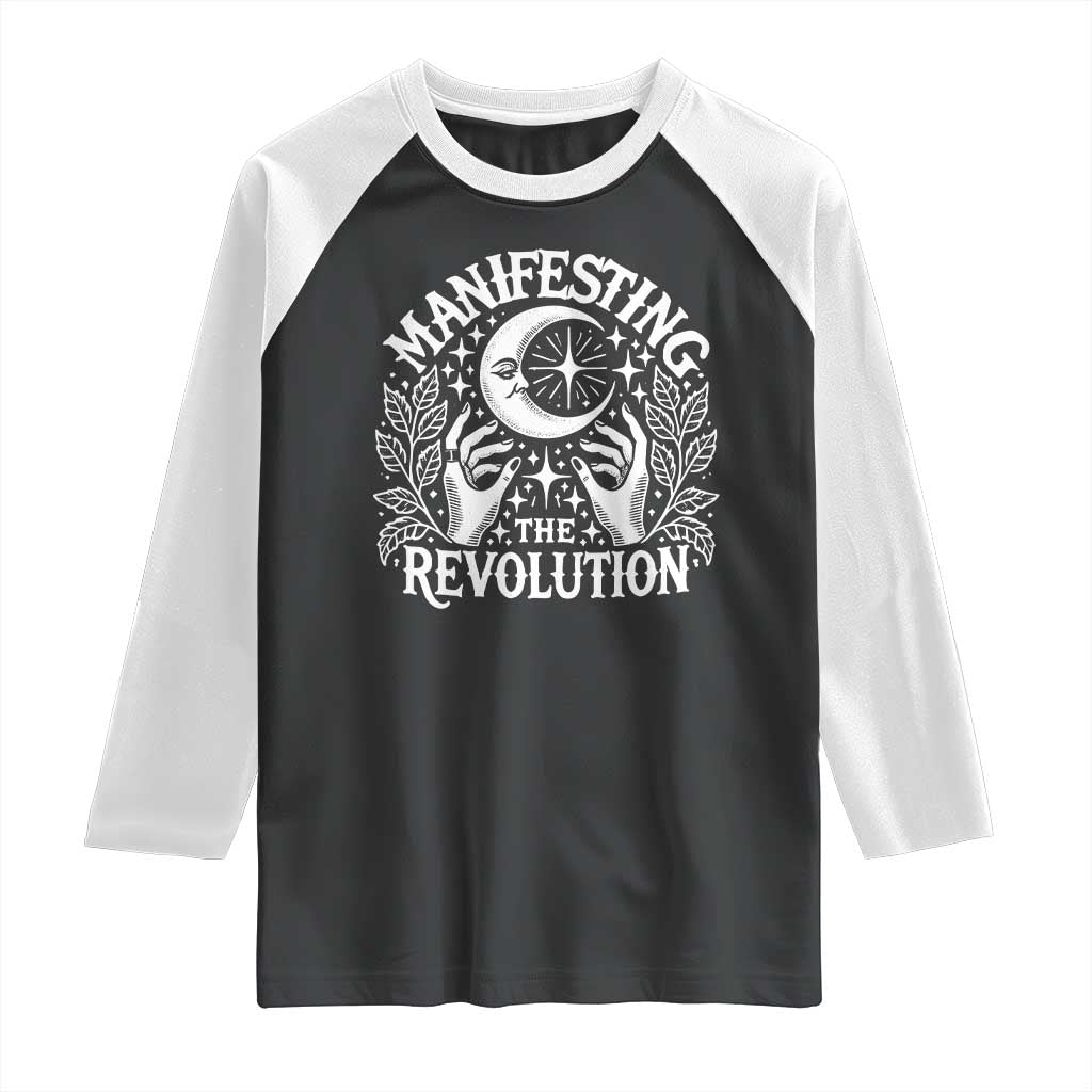 Manifesting The Revolution Raglan Shirt