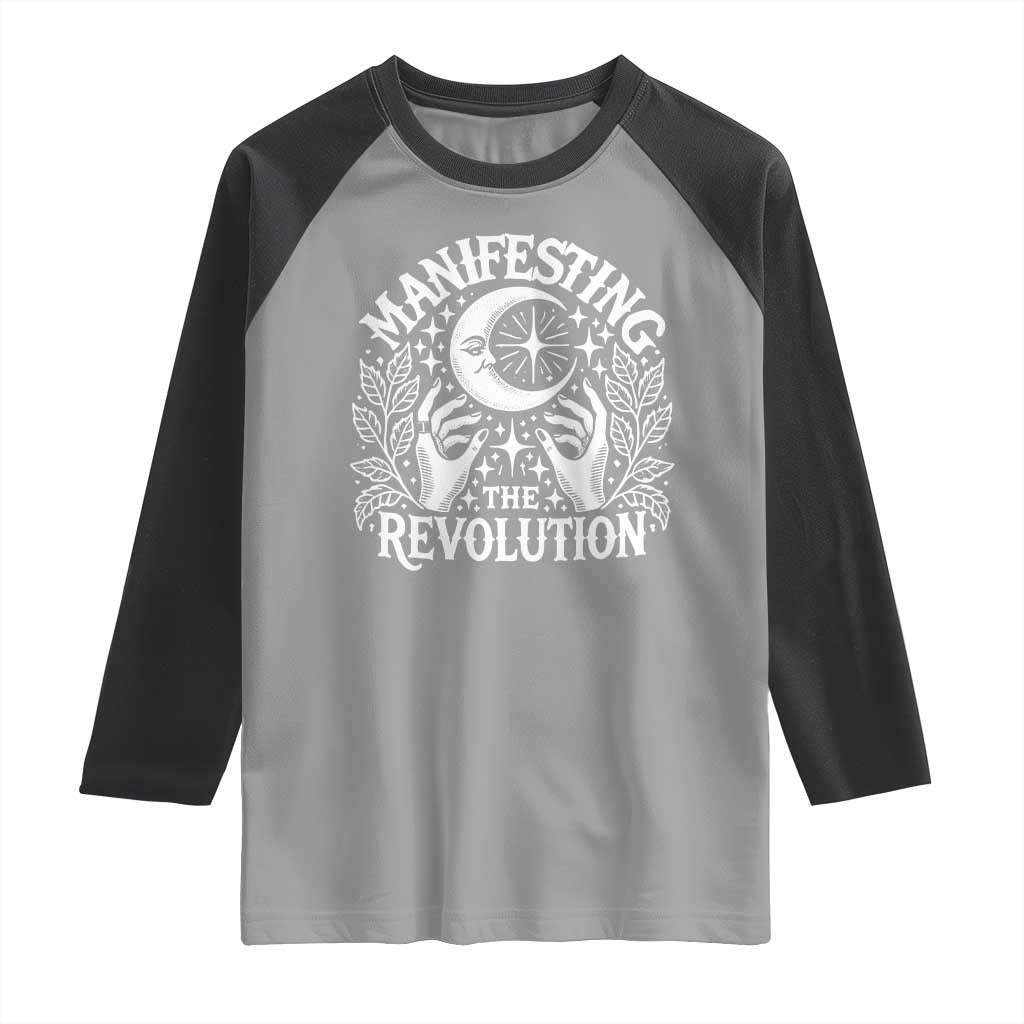 Manifesting The Revolution Raglan Shirt