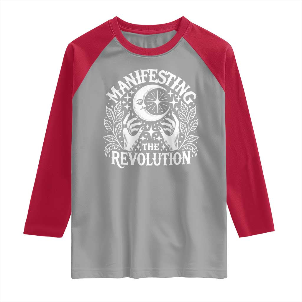 Manifesting The Revolution Raglan Shirt
