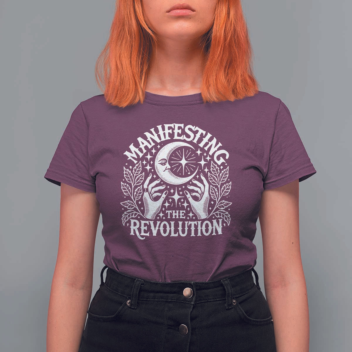 Manifesting The Revolution T Shirt For Women