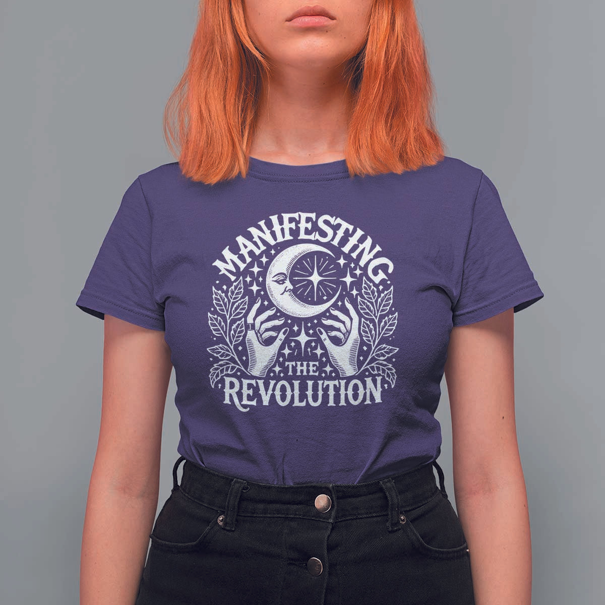 Manifesting The Revolution T Shirt For Women