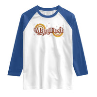 Manifest Raglan Shirt Retro Groovy Rainbow Law Of Attraction