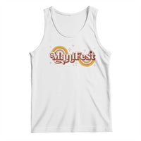 Manifest Tank Top Retro Groovy Rainbow Law Of Attraction
