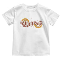 Manifest Toddler T Shirt Retro Groovy Rainbow Law Of Attraction